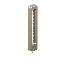 Banner Engineering WLC60XG340GAQ LED Lighting Fixtures WLC60 Work Light; Length: 340 mm; Nickel-Plated Aluminum; Voltage: 12-30 V dc; Environmental Rating: IP68g, IP69K; Color: Green; Window: Glass; 4-pin M12 Integral QD; Side exit