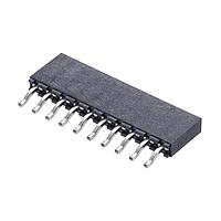 Harwin M20-7911042R Receptacle 10 WAY SIL HORIZ SMT SKT T&R