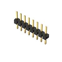 GCT (Global Connector Technology) BF020-04-A-B-0400-0300-N-G Headers 4w,  2mm Pitch Pin Hdr, SIL, TH, Vert , GF, Box