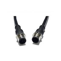 Amphenol LTW MC-000505-0MM-CSB10 Sensor Cables / Actuator Cables NMEA 2000, Micro, Metal, 4A, 05 pins, Male Connector, Male Contact, Straight-to-Straight, Screw Thread, Overmolded Double Ended, Length 10000mm, IP68