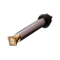 Radiall 9079-9513-001 Panel Receptacles SMA / STRAIGHT JACK FEMALE PASSIVATED 3/8" SQUARE FLANGE