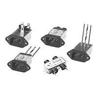 P&B 6EH9 Inlets 6A IEC-1/4" FASTON RHT ANG FLNG MNT