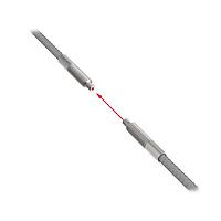 Banner Engineering PIT43TMB5 Fiber Optic Cables Plastic Fiber, Opposed Mode; Core Dia.: 1 mm; Fiber Length 1 m; Thread; SteelSkin, TMB5 Termination
