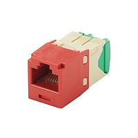Panduit CJT688TGRD Modular Connectors / Ethernet Connectors Mini-Com Mod Cat 6 28/30 AWG UTP