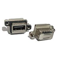 Amphenol Commercial Products MUSBR-A111-40 USB Type A Connectors Epoxy Free IP67 USB A low profile R/A