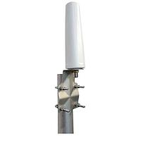Pulse Electronics RO450NFKIT Omni Directional Dipole with Bracket Radome Omni 2.3dBi 410-520MHz N Female