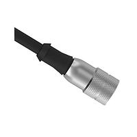 Banner Engineering MQDC-575 Sensor Cables / Actuator Cables Cordset: Single Ended MICRO; 5-pin Straight Female C Code; 23 m 5x22 Black PVC Jacket; Nickel-Plated Brass Coupling Nut