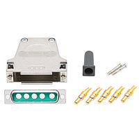 Molex 173114-0989 D-Sub Backshells FCT Backshell CONN Kit  Mixed D-Sub CONN High Power Solder Cup CONT 5 CKT