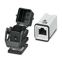 PHOENIX CONTACT 1249559 Modular Connectors / Ethernet Connectors HC-STA-RJ45GC-BWSC-PLRBK