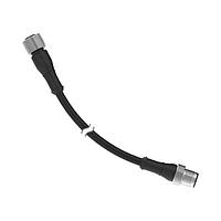 Banner Engineering BC-M12F5-M12M5-22-8 Sensor Cables / Actuator Cables Cordset: Double Ended M12; 5-pin Straight Female; 5-pin Straight Male Connectors; 8 m (26.25 ft) 5x22 Black PVC Jacket; Nickel-Plated Brass Coupling Nuts
