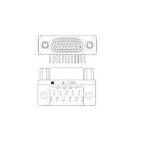Raychem - TE Connectivity 1-1532259-2 Micro-D D-Sub Connectors M83513/13-B03NP MCKS-N1-P-15SRT1B
