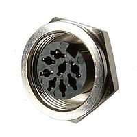 Same Sky (formerly CUI Devices) SD-40LS Connectors DIN, 3P jack, straight, panel mount, locking