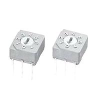 Nidec Components S-8010 Rotary Switches rotary code octal, real code, top adj.