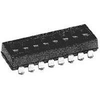 AMP Connectors - TE Connectivity ADF06S04 DIP Switches SWITCH DIP SPST FLUSH 6POS SMD