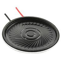 Same Sky (formerly CUI Devices) CMS-40558N-L152B Micro speaker, 40 mm round, 5.5 mm deep, Nd-Fe-B, 0.5 W, 8 ?, 500 Hz, 152 mm leads w/ Conn