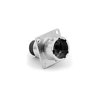 Amphenol SINE Systems RT00103SNH03 Connectors 3 Position Square Flange Receptacle, Female, Shell Size 10 with Silicone Seal