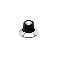 P&B PKS1105B101/4 Cylindrical Knob with Skirt KNOB STR KNURL W/ 0-9 NUMERALS