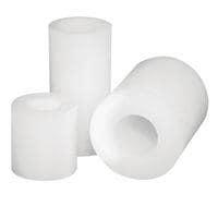 Essentra Components 13RSSR0196 Round Round Spacer, .380 ID, .625 OD, 1.750 Length