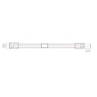 Amphenol Times Microwave Systems PT047-MSMPFMSMPFR-6.0IN RF Cable Assemblies SMPM to SMPM RA 6" Assembly