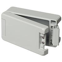 BOPLA 00113125 General Purpose ENCLOSURE, BOCUBE ALU, 159 X 86 X 60MM, LT GRA, HINGED LID, FLAT, ALUMINUM, BA 140806-7035