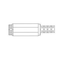 Kobiconn 171-J5255A-EX Jacks 5.5x2.5mm DC Pwr Jck Hex cap assembly