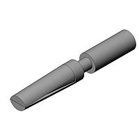 JAE Electronics CONT-JB12-20S-C2-D-PKG200 Accessories M12 contact, D-code Crimp Socket, AWGAWG26-30, 200pc/bag