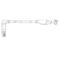 Molex 1303010008 Cat 5 ENET MA/MA IND ST/90EX-R 3M