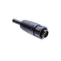 Amphenol LTW 1CB-04BFMM-LL6A01 Sensor Cables / Actuator Cables Ceres, Middle Size, Plastic, 10A, 04 pins, Female Connector, Male Contact, Straight, 2 Points Lock, Overmolded, Length 1000mm, IP66