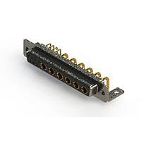 EDAC 630-13W6240-1N4 Mixed Contact D-Sub Connectors Right-angle Power Combo D-Sub Connector
