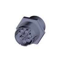 AMP Connectors - TE Connectivity 1-293773-1 Lighting Connectors NECTOR M SKT HSG PANEL MOUNT 7P CODE A