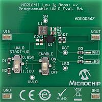 Microchip Technology ADM00867 Voltage Regulator - Switching Regulator MCP16411 Low Voltage Boost Converter