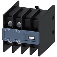 SIEMENS 3RH29114HA11 Control Switches AUX. SWITCH 1NO+1NC S00 & S0 RING LUG