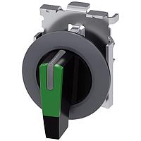 SIEMENS A6X30141381 Hardware SELECTOR SWITCH. I-O-II. GREEN