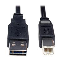 Tripp Lite UR022-003 USB 2.0 USB 2.0 Uni Rvr Device Cable M/M 3'