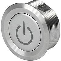 Schurter 0098.9221 Nuts accs. M19x0,75 nut steel/ sealing ring
