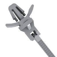 Essentra Components WIT-50RA-01 Non-Releasable Cbl Tie,Lck,Arrw Mnt,Nat,7.8 in,50Lb