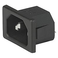 Schurter 6162.0011 Inlets 1061 APPLIANCE INLET 10A 70C