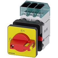 SIEMENS 3LD30500TK13 Rotary Main switch 3-pole Rated