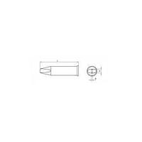 WELLER XHT D Soldering tip chisel (5.0 x 1.2 mm)