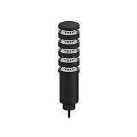 Banner Engineering TL50BLZB1G1W1Y1R1 Tower Lights Beacon Tower Light: 5-Color Indicator; Voltage: 100-240 V ac; Environmental Rating: IP67; Colors: Blue rotate Green rotate White rotate Yellow rotate Red rotate; 2 m (6.5 ft) Integral Cable