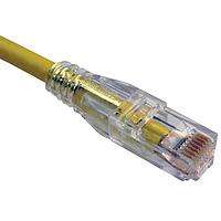 Stewart Connector SS-39500-006 Modular Qwik RJ45 Cat6/Cat5E Plug with Boot  Pack of 100