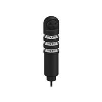 Banner Engineering TL50BLZB1Y1R1AOS4 Tower Lights Beacon Tower Light: 3-Color Sealed; Omnidirectional Staccato Audible Indicator; Voltage: 100-240 V ac; Environmental Rating: IP67; Colors: Blue rotate Yellow rotate Red rotate; 2 m (6.5 ft) Integral Cable