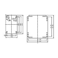 SCHNEIDER NSYMM88 Accessories Plain Mounting Plate 800x800