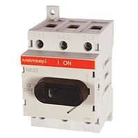 Mersen M633 Load Break AC Switch IEC UL508 Switch 63A 3p