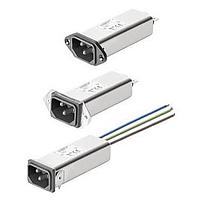 Schaffner FN9255-2-07 Inlets 2A IEC C14 Wire Leads