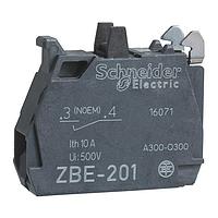 SCHNEIDER ZBE1019 Contact Blocks 1 N/O CONT WITH RING TONGUE TERMINALS