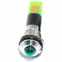 Mallory Sonalert FL1M-12SJ-1-G3V Indicators LED GRN 12MM NUT 3VAC/DC