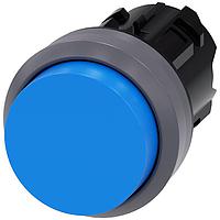 SIEMENS 3SU10300BB500AA0 Raised Button PUSHBUTTON, MOM, BLU, RAISED