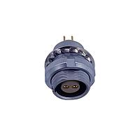 NorComp 821B002-213R001 Connectors 1B 2 POS FML PANEL MOUNT VERTICAL
