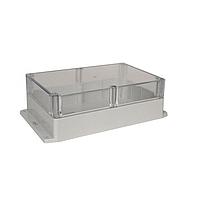 Bud Industries PN-1334-ACMB PCB Enclosure IP68 NEMA 6P Box with Mounting Brackets (7.9 X 4.7 X 3 In)
